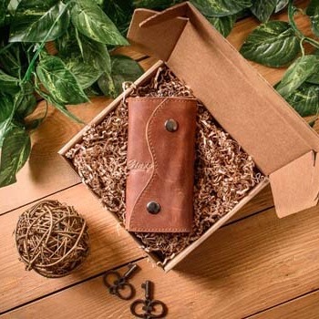 Ключница из натуральной кожи