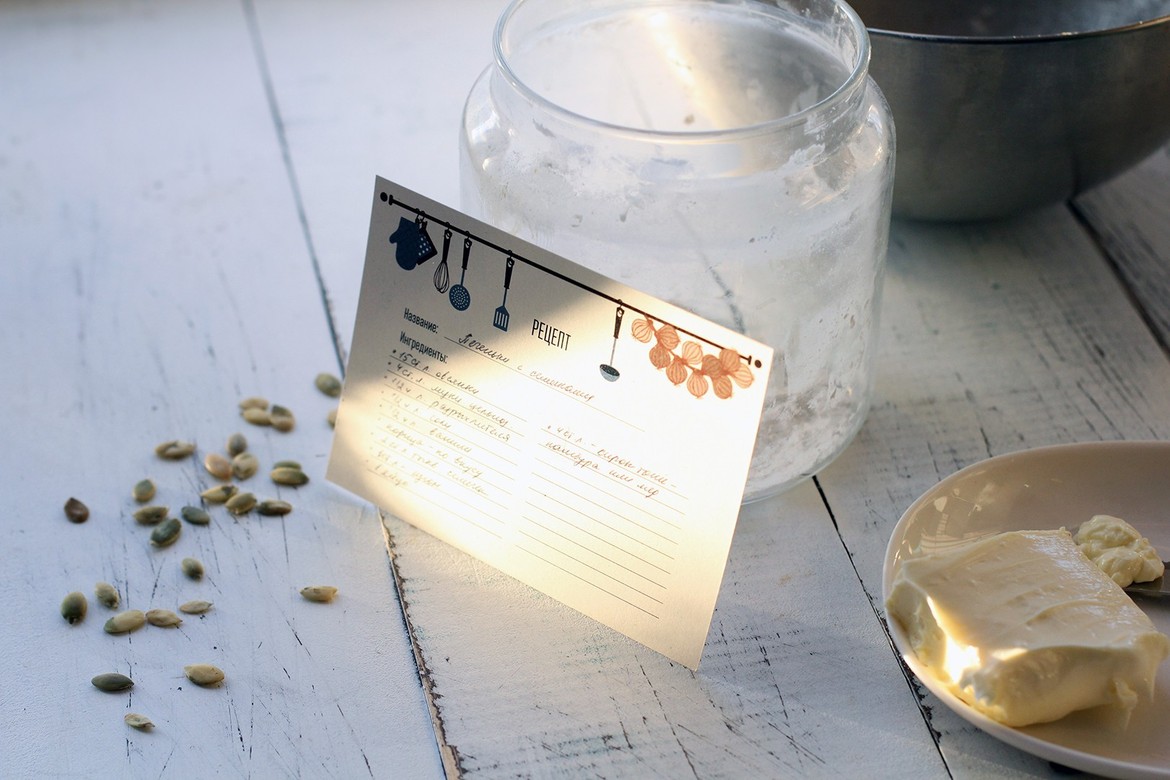 Набор рецептных карточек