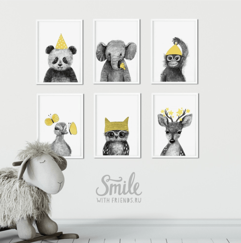 Малыши c жёлтыми акцентами - набор