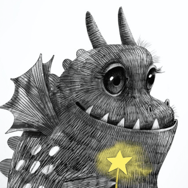 Постер Малыш дракончик купить в интернет магазине