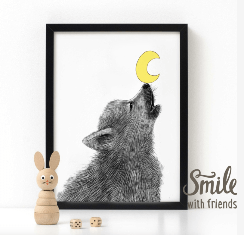 Малыш волчонок