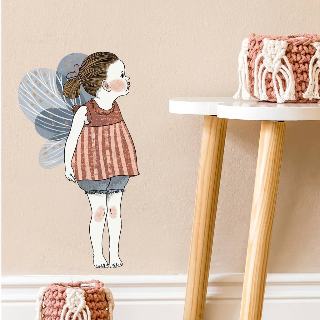 Фея - стикер интерьерный - пятая