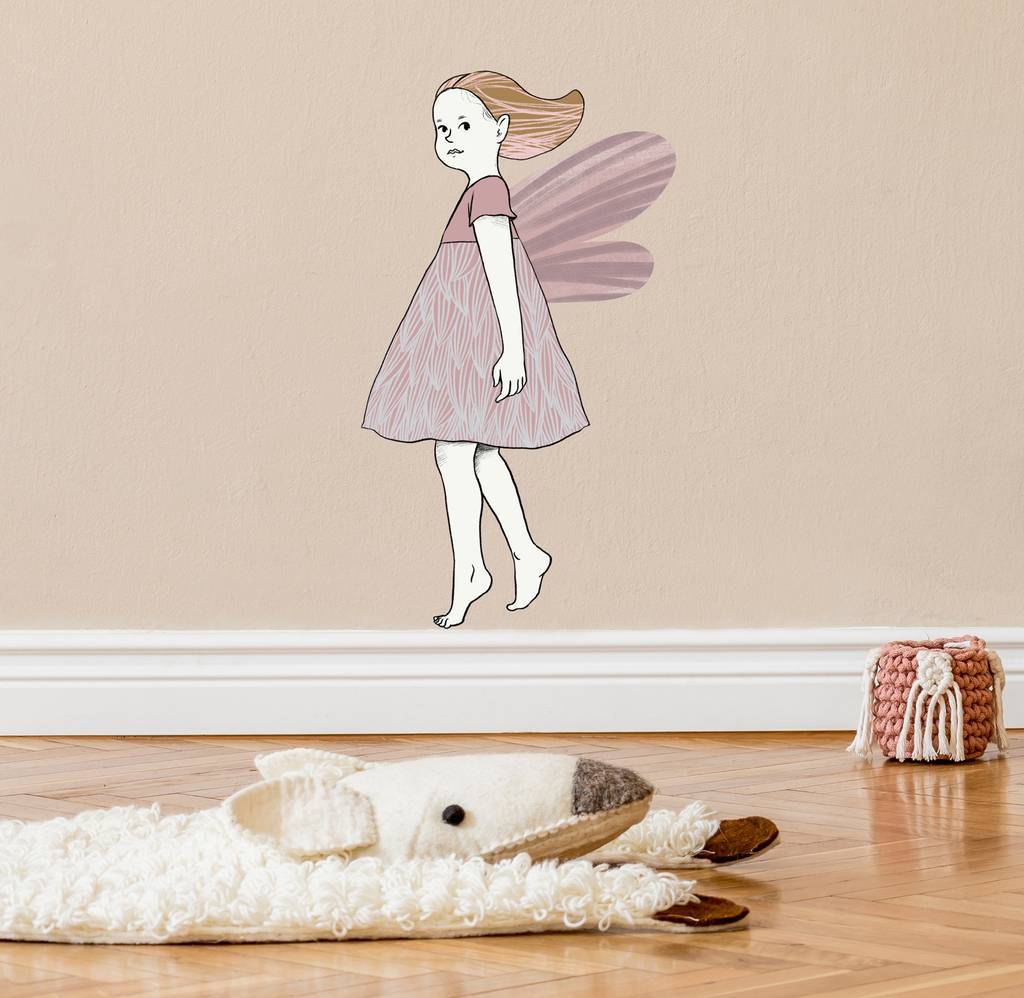 Фея - стикер интерьерный - четвертая