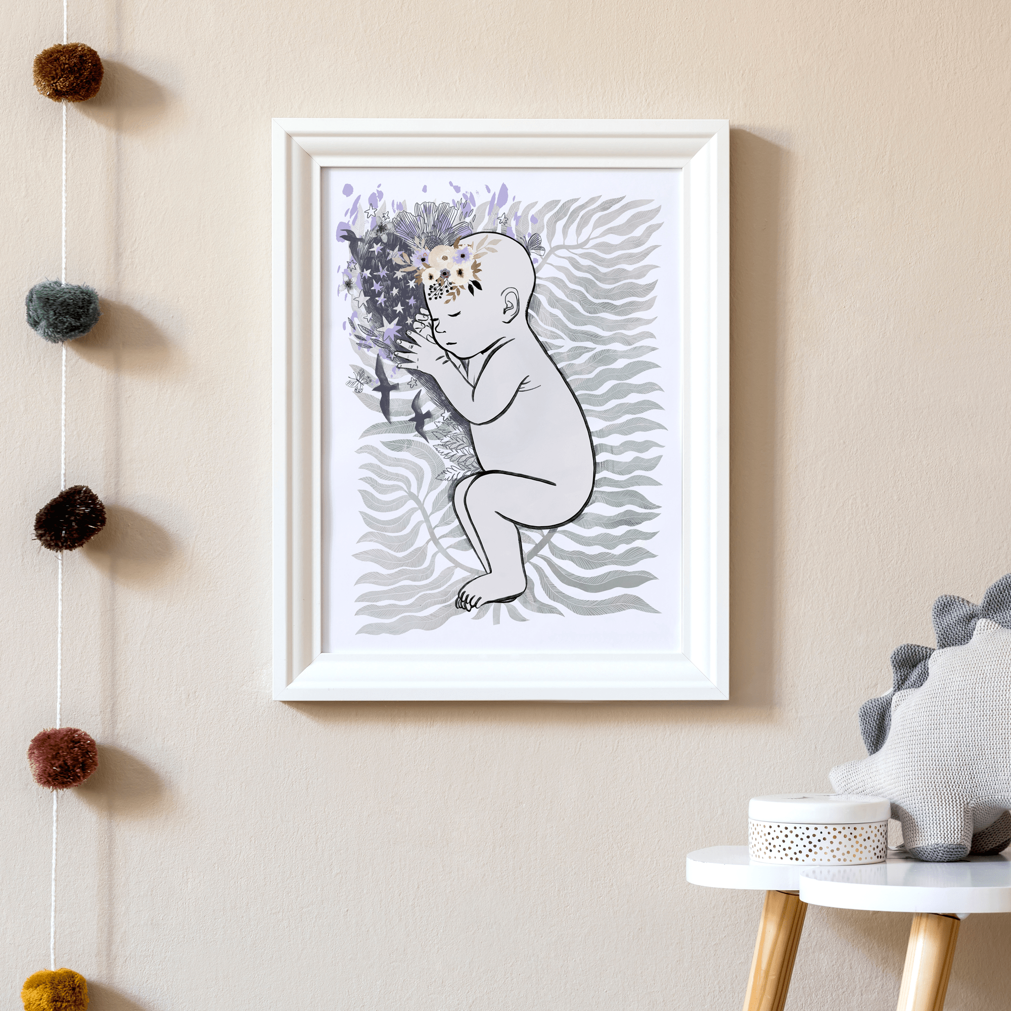 Спящая девочка