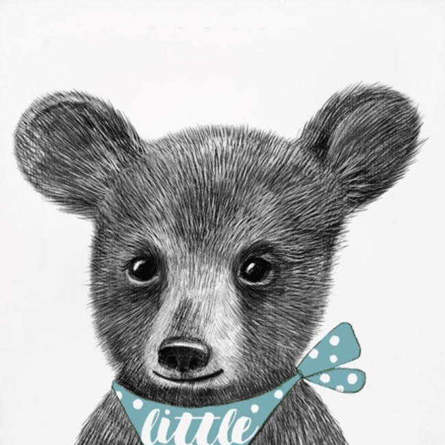 Постер Медвежонок  little boss  купить в интернет магазине