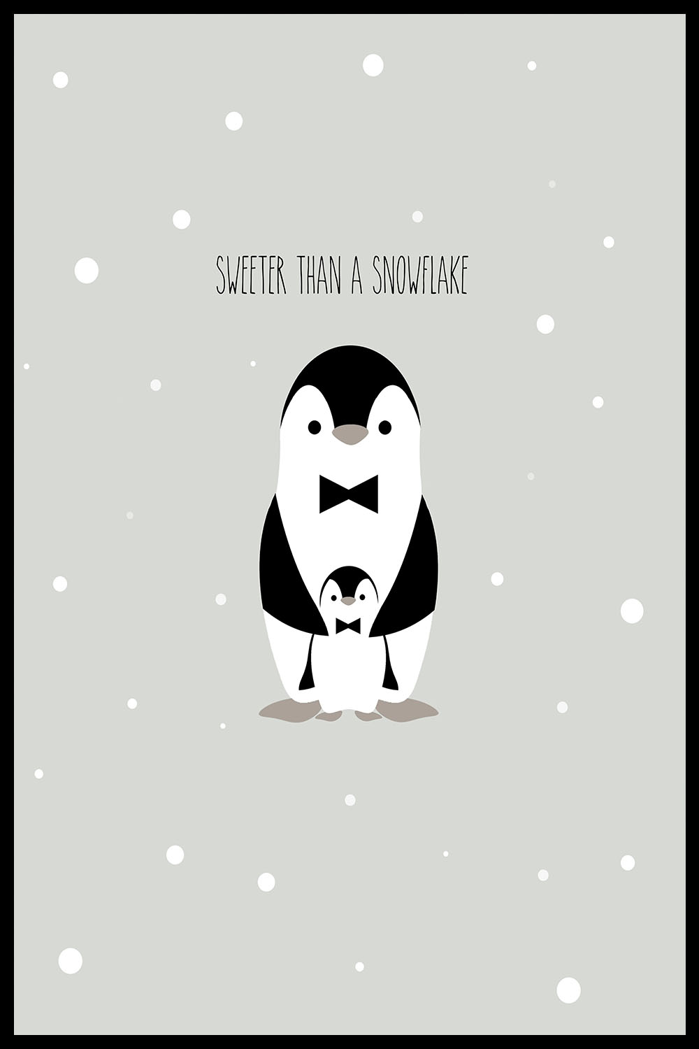 Детский Постер Sweeter Than A Snowflake