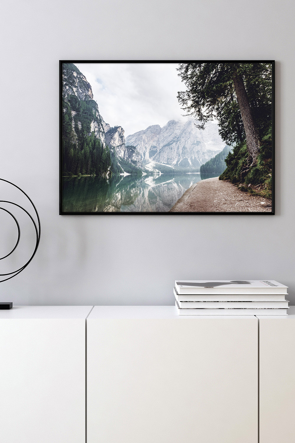 Постер Голубое Озеро #4