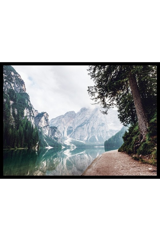 Постер Голубое Озеро #4