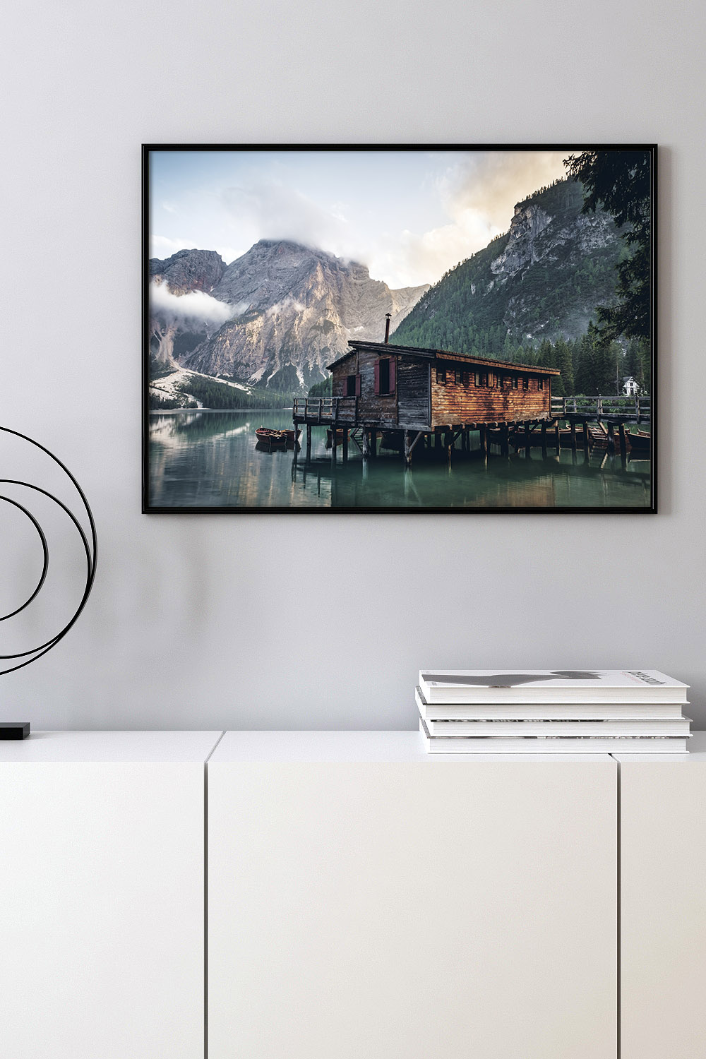 Постер Голубое Озеро #6