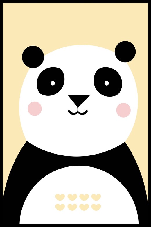 Постер В Детскую Панда #2