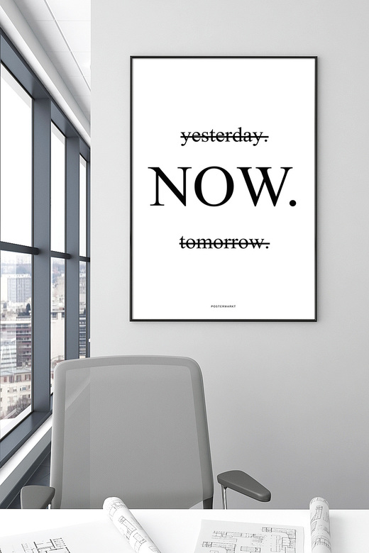 Постер для офиса NOW