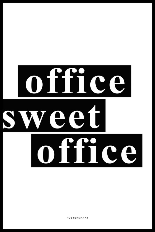 Постер для офиса OFFICE