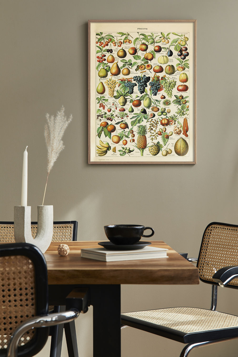 Винтажный Постер Фрукты