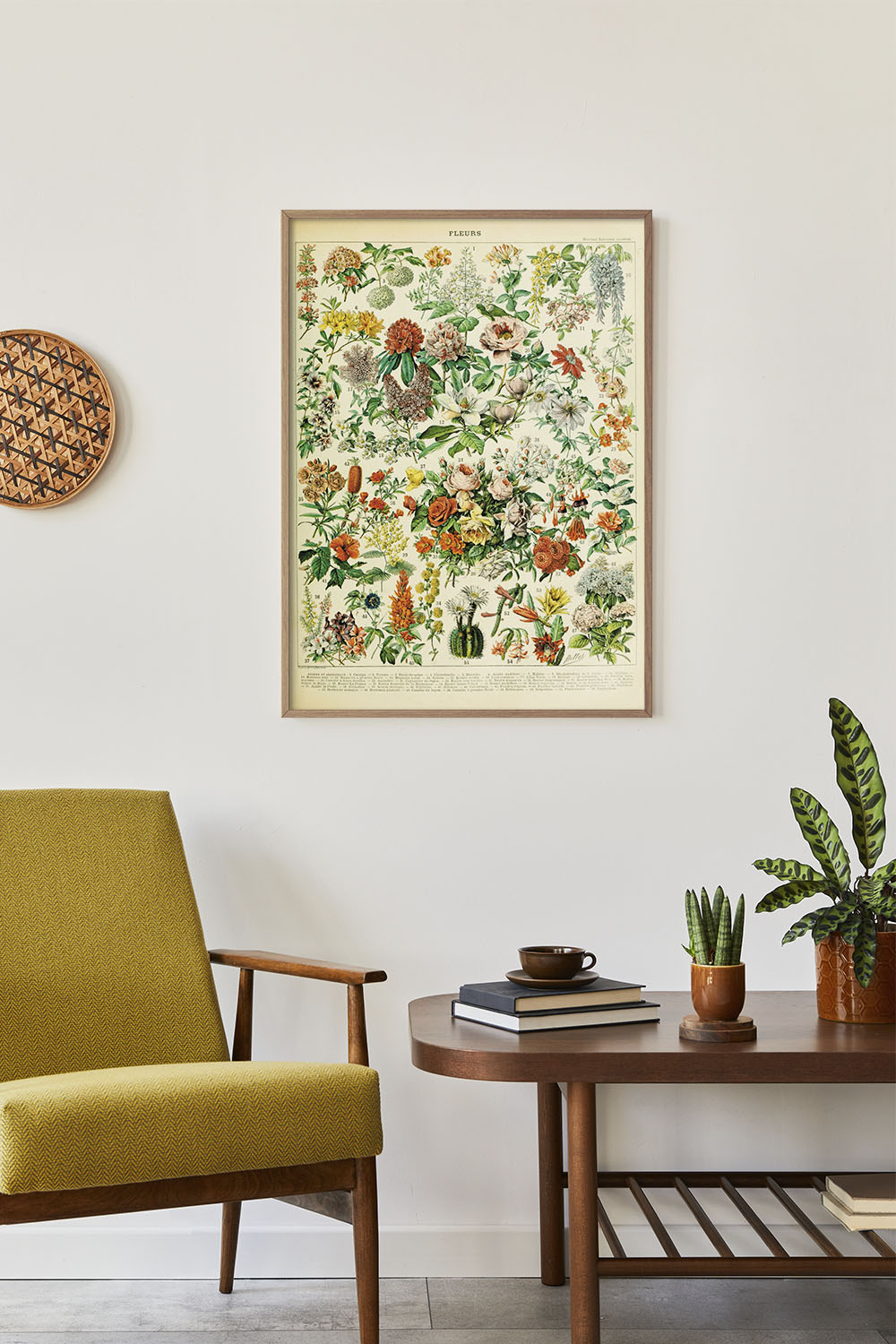 Винтажный Постер Цветы #1