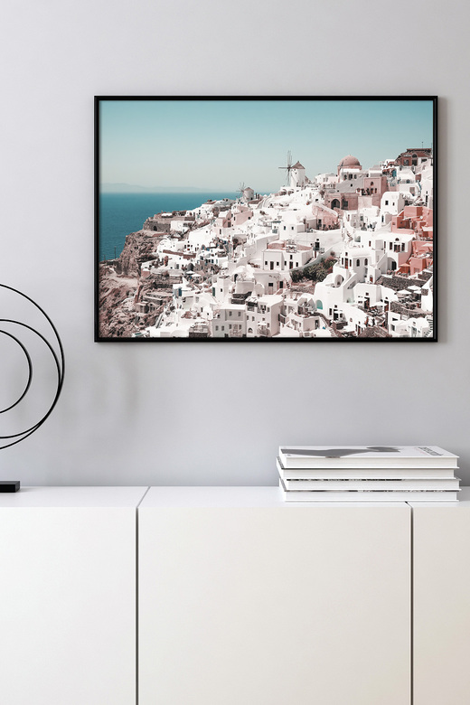 Постер Санторини