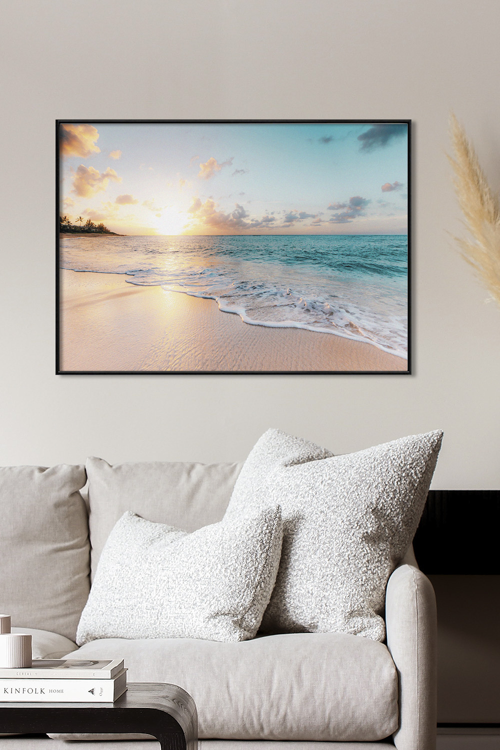 Постер Закат Над Водой