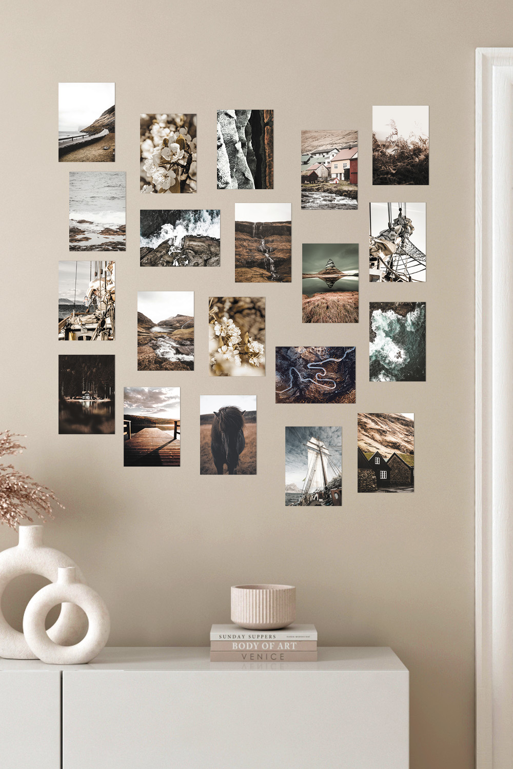 НАБОР ИЗ 20 ПОСТЕРОВ ОСЕНЬ