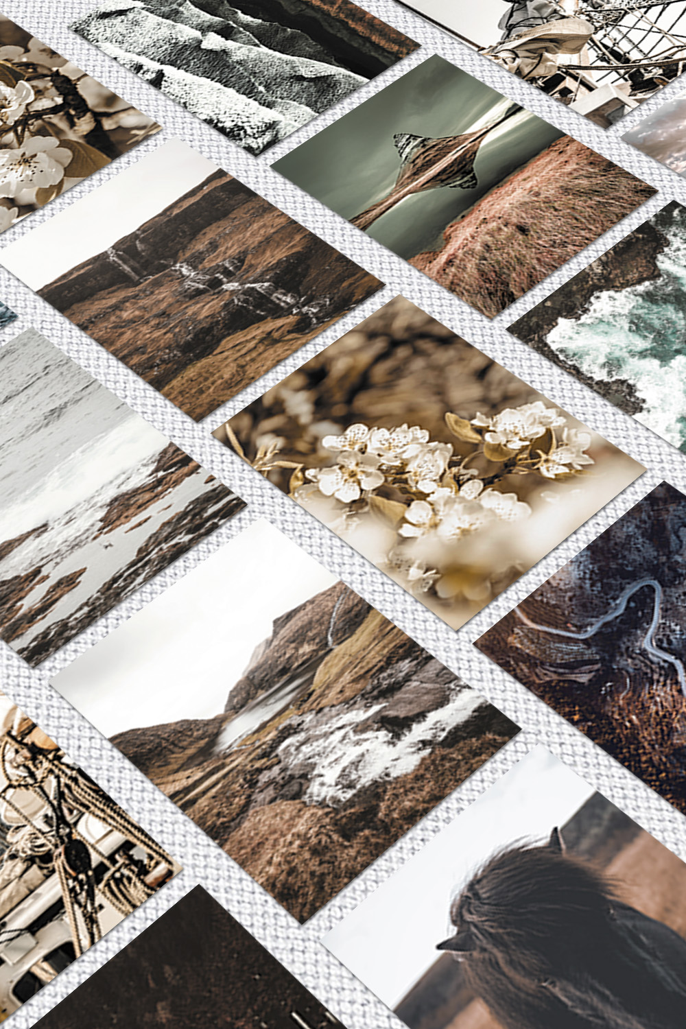 НАБОР ИЗ 20 ПОСТЕРОВ ОСЕНЬ