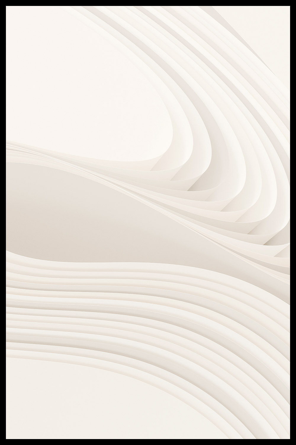 Постер Плавные Линии