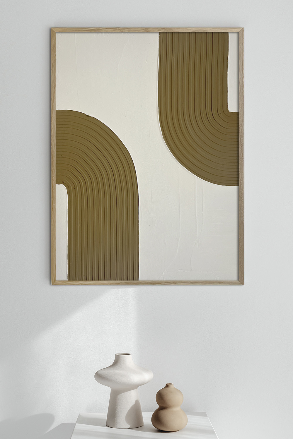 Объемная картина для интерьера в рамке Рельеф #24