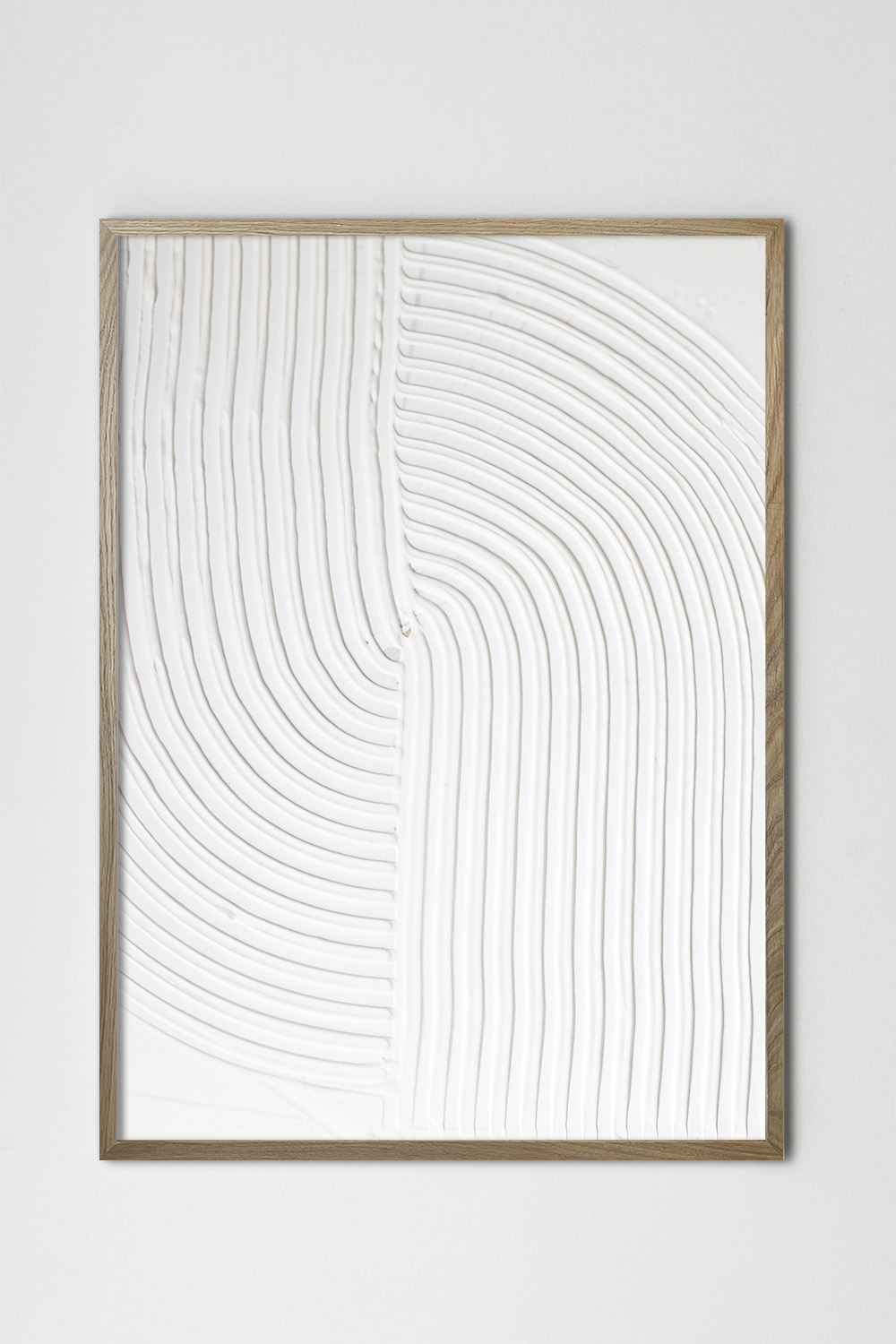 Объемная картина для интерьера в рамке Рельеф #02