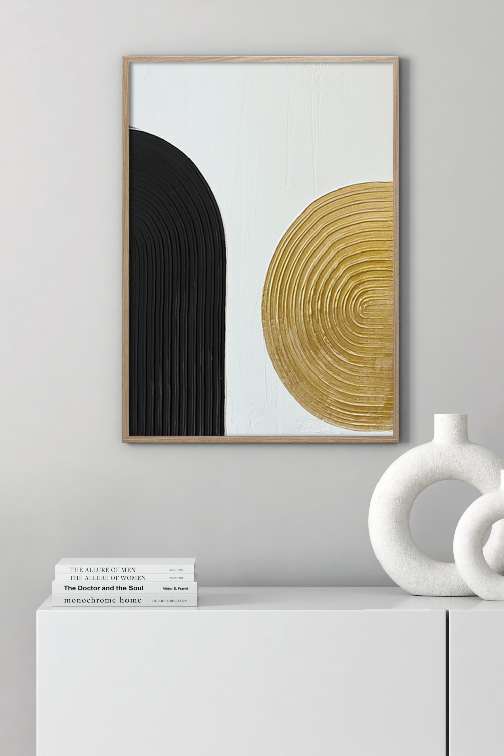 Объемная картина для интерьера в рамке Рельеф #07