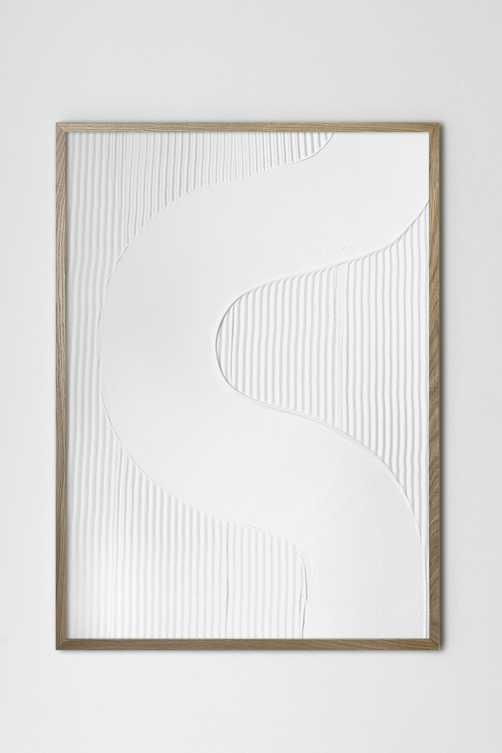 Объемная картина для интерьера в рамке Рельеф #12