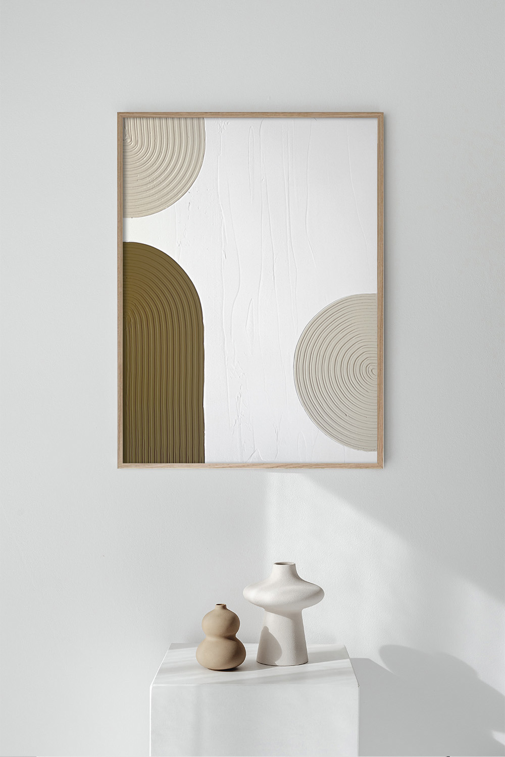 Объемная картина для интерьера в рамке Рельеф #27