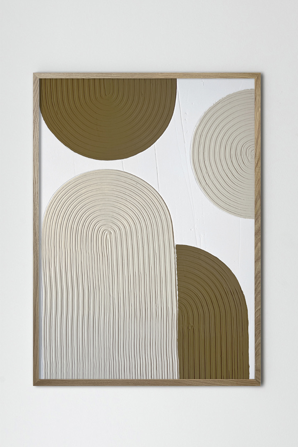 Объемная картина для интерьера в рамке Рельеф #28