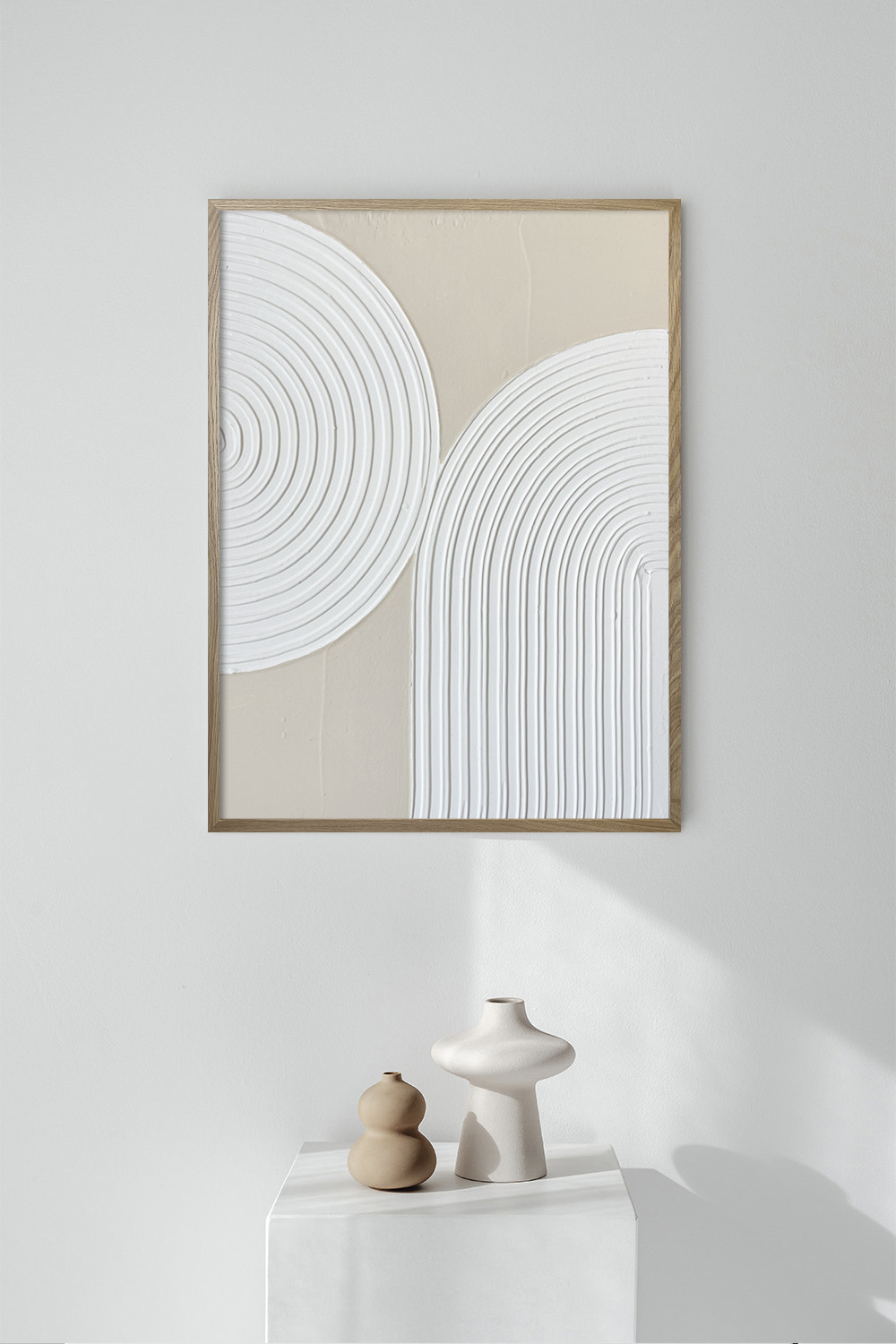 Объемная картина для интерьера в рамке Рельеф #31