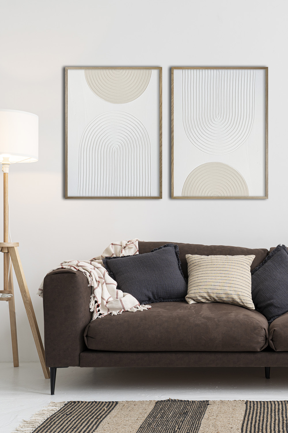 Набор из двух картин в рамках Пара #02