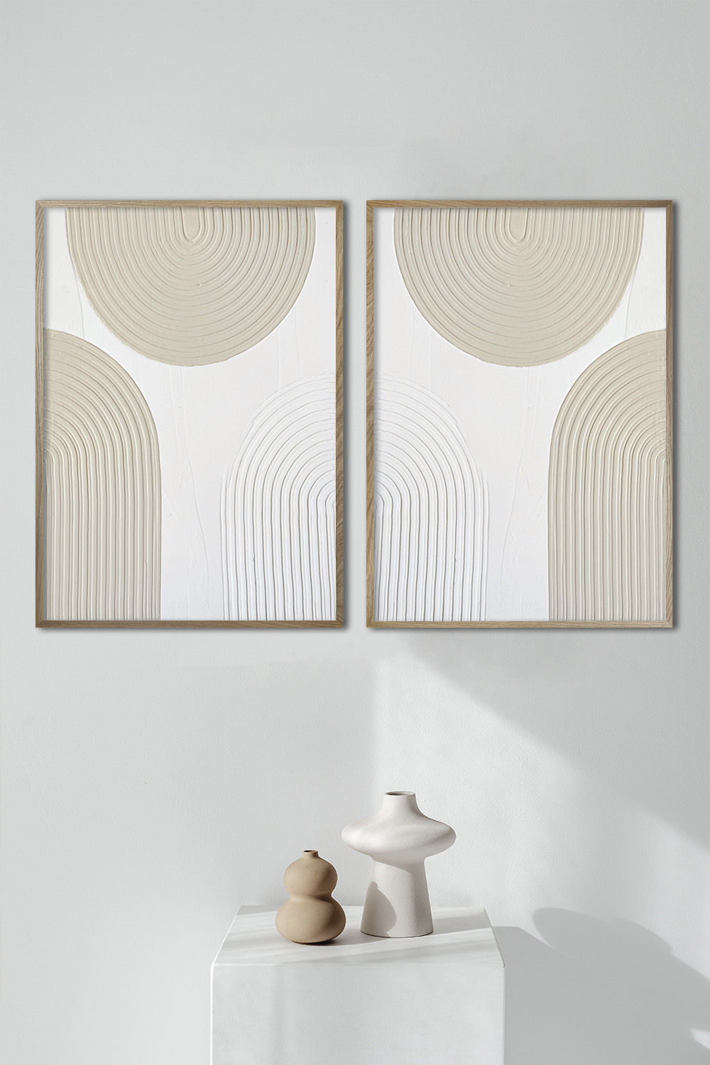 Набор из двух картин в рамках Пара #08