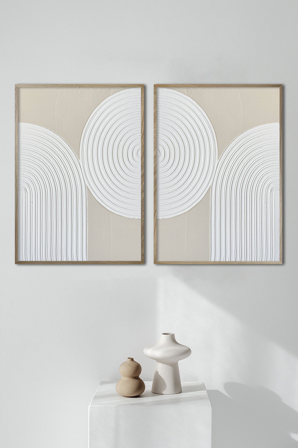 Набор из двух картин в рамках Пара #10