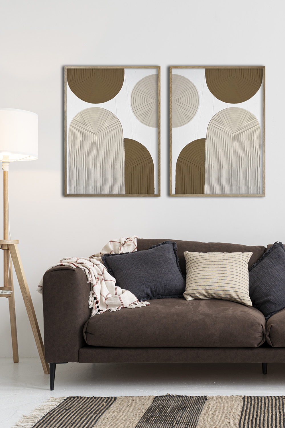 Набор из двух картин в рамках Пара #11