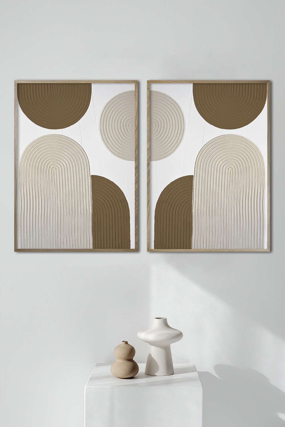 Набор из двух картин в рамках Пара #11