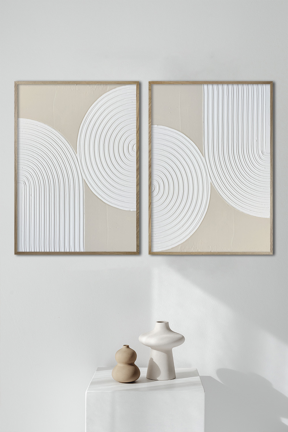 Набор из двух картин в рамках Пара #13