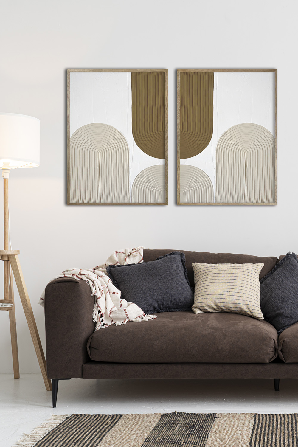 Набор из двух картин в рамках Пара #15