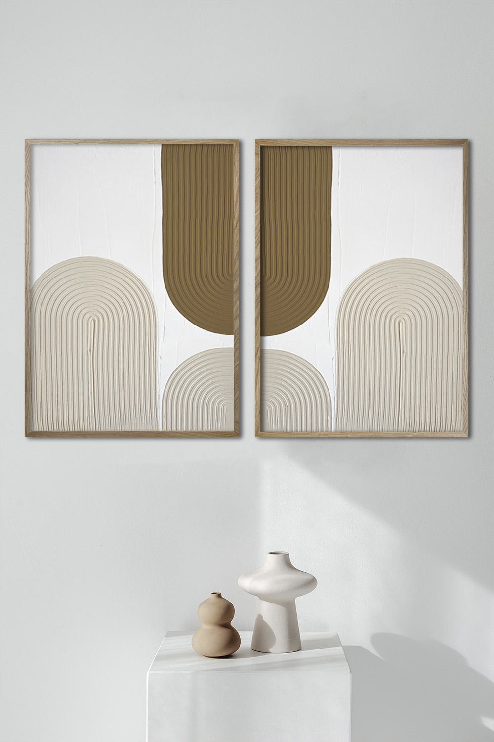 Набор из двух картин в рамках Пара #15