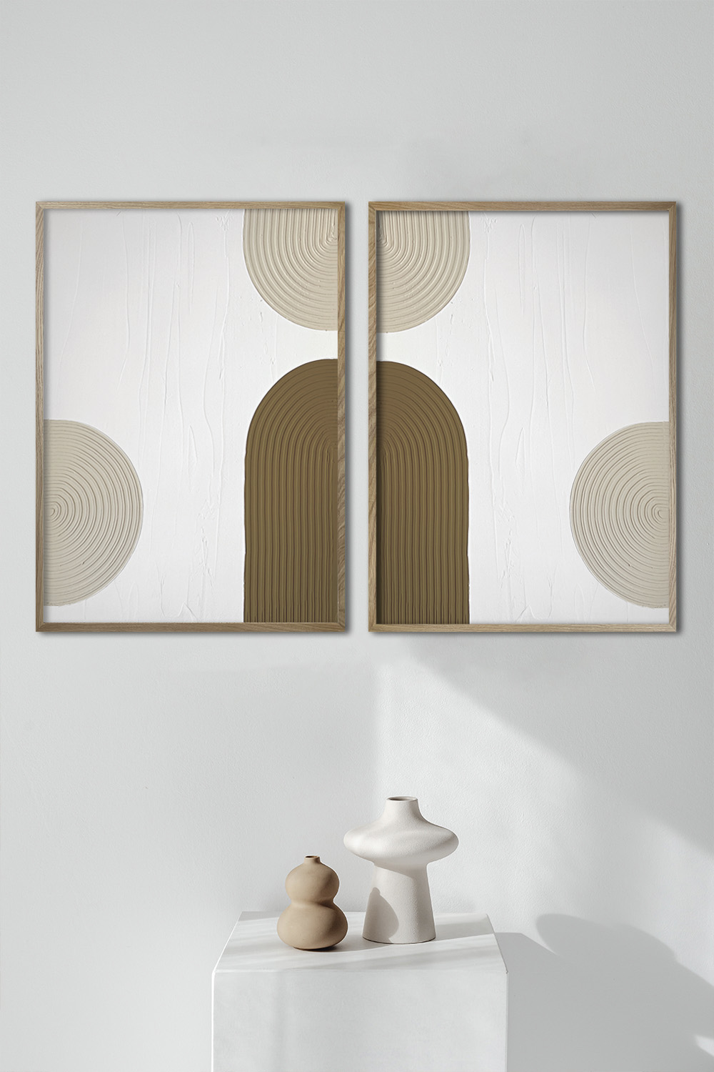 Набор из двух картин в рамках Пара #16