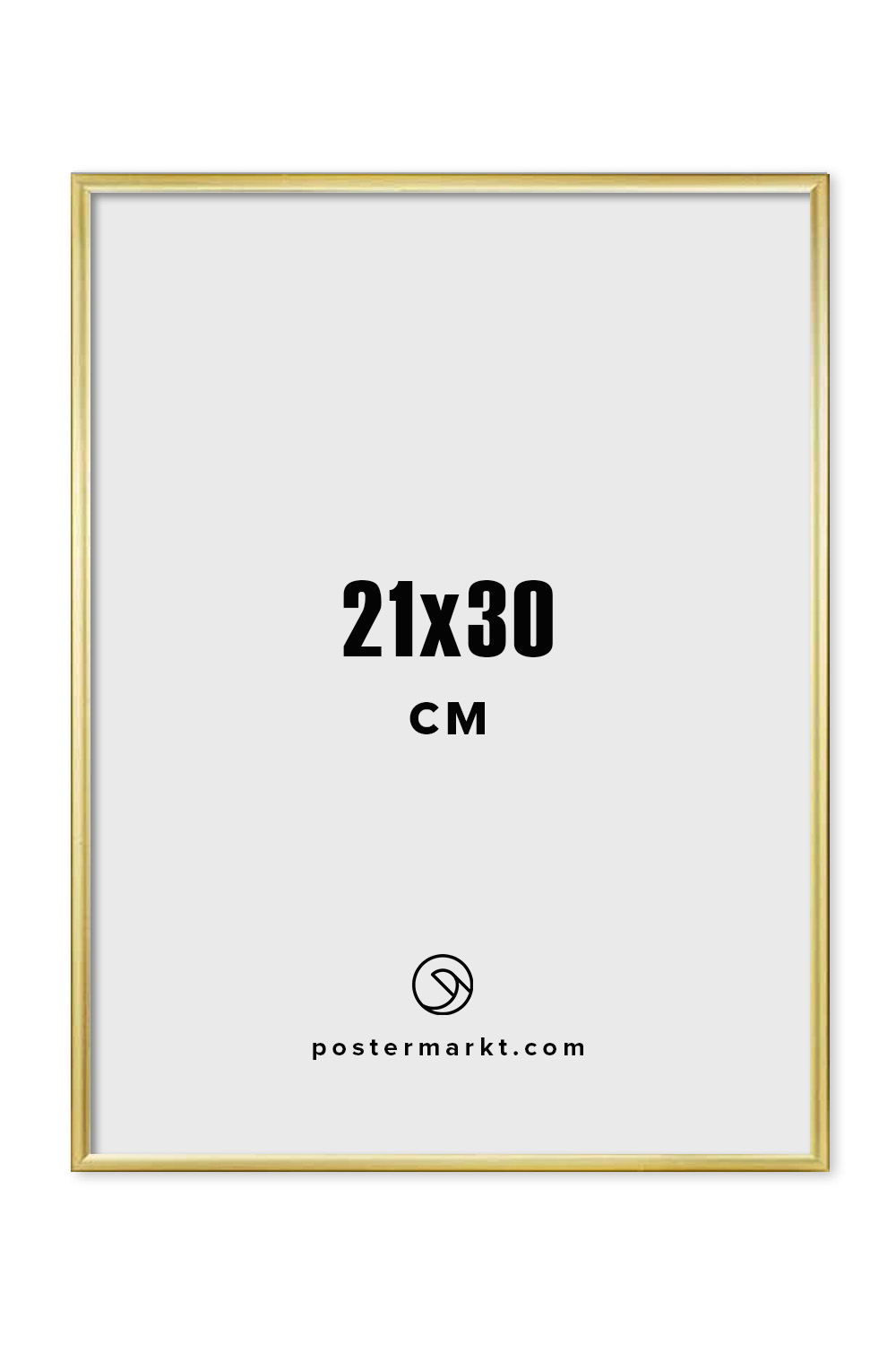 Рамка Для Постера Золотая, 21х30 см