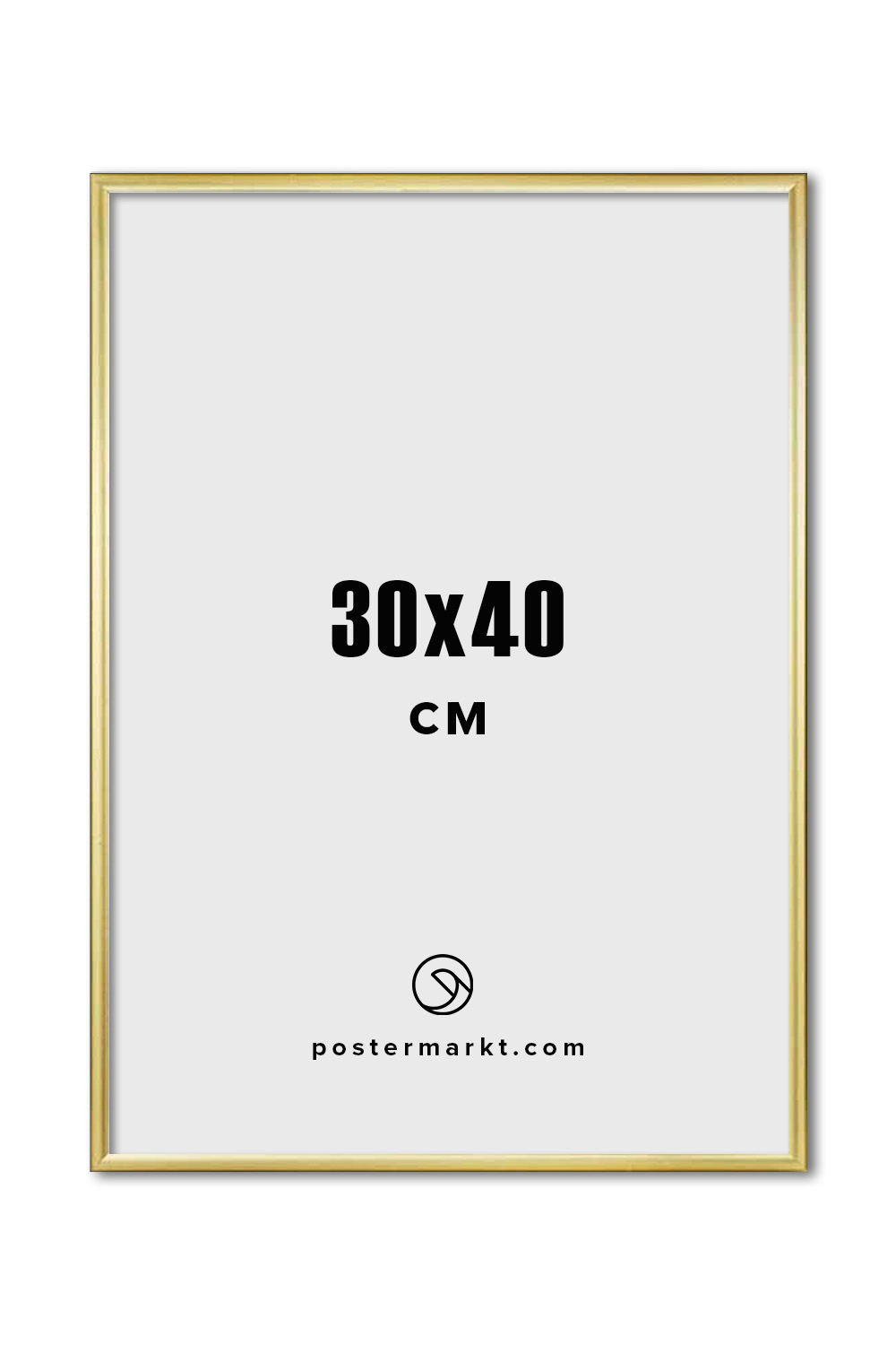 Рамка Для Постера Золотая, 30х40 см