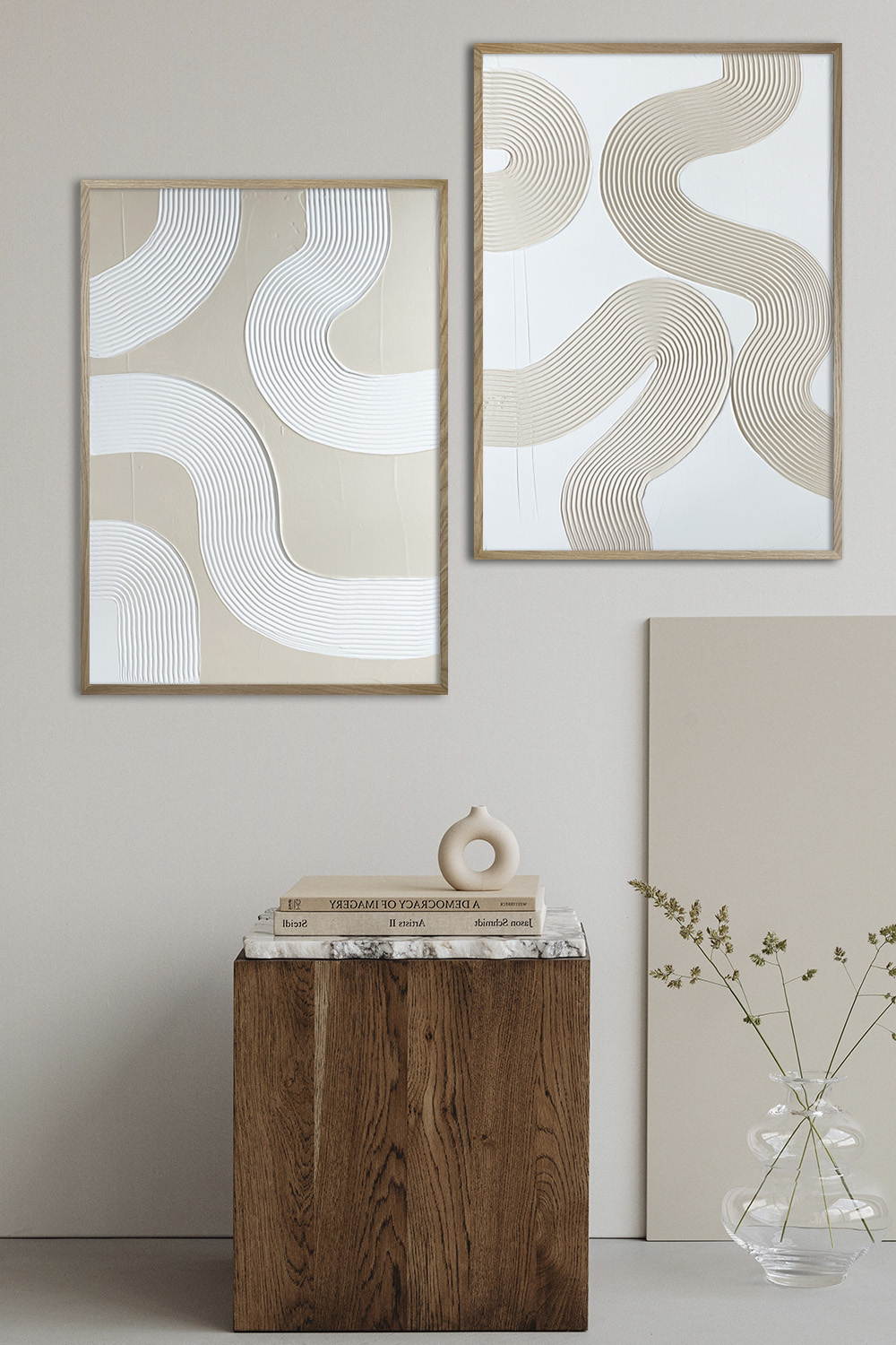 Набор из двух картин в рамках Пара #20