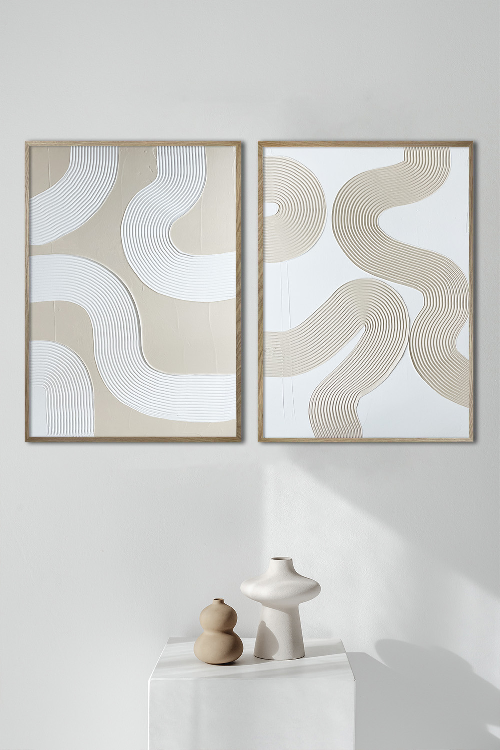 Набор из двух картин в рамках Пара #20