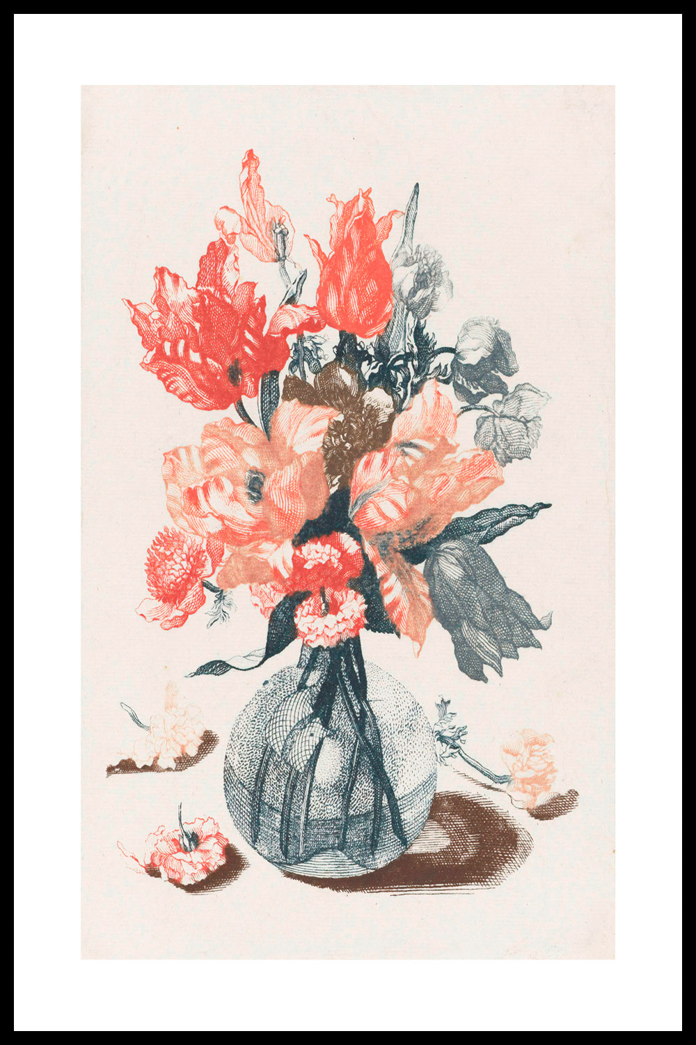 Постер Цветы В Вазе