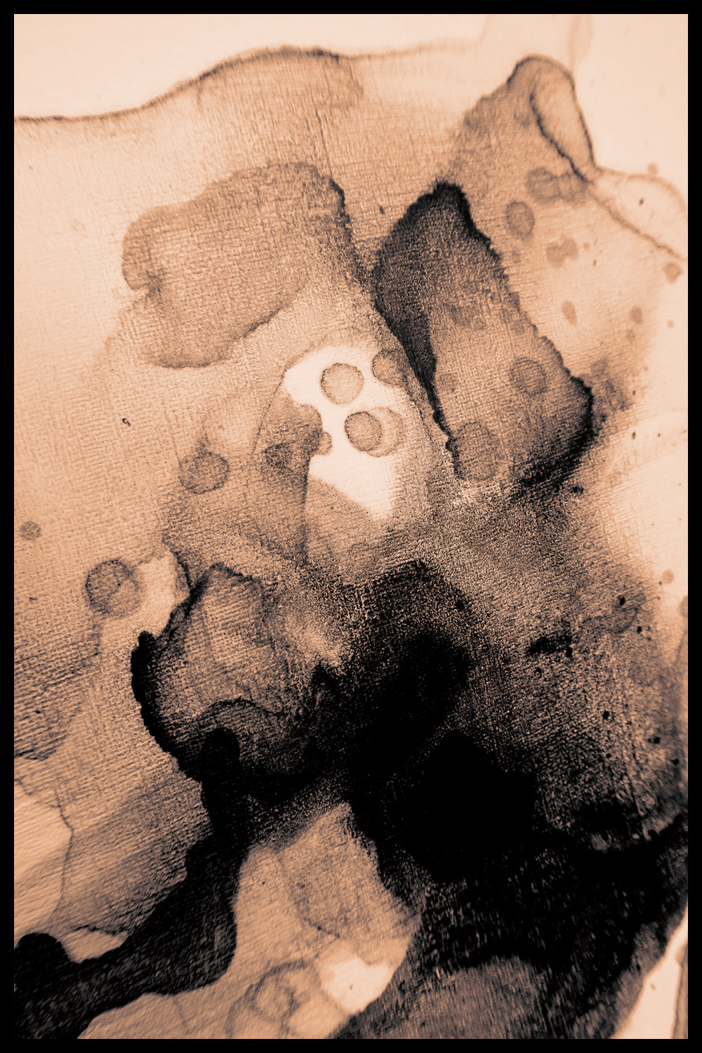 Постер Абстракция Темно-Коричневая №1