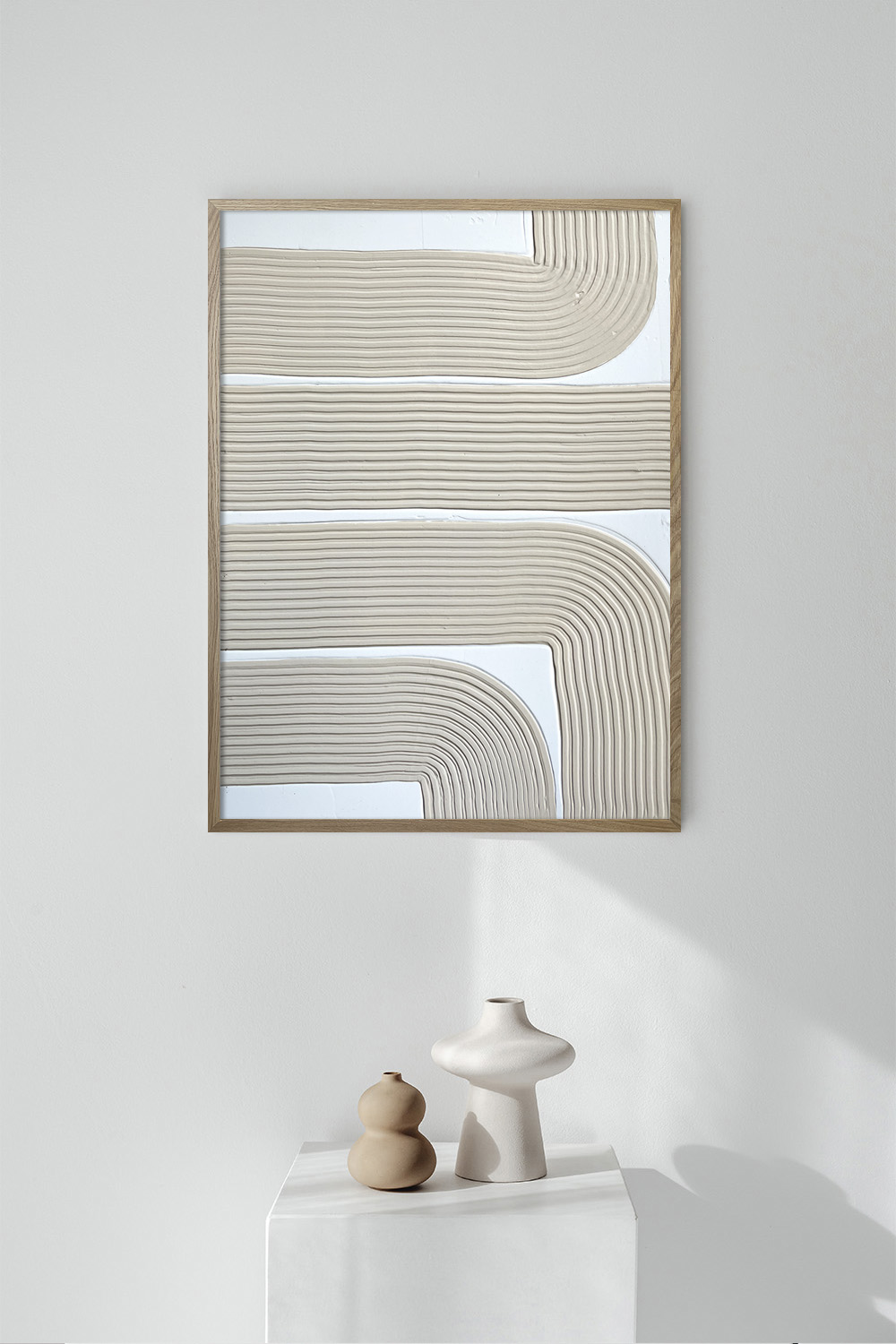 Картина для интерьера рельефная в рамке Рельеф #36