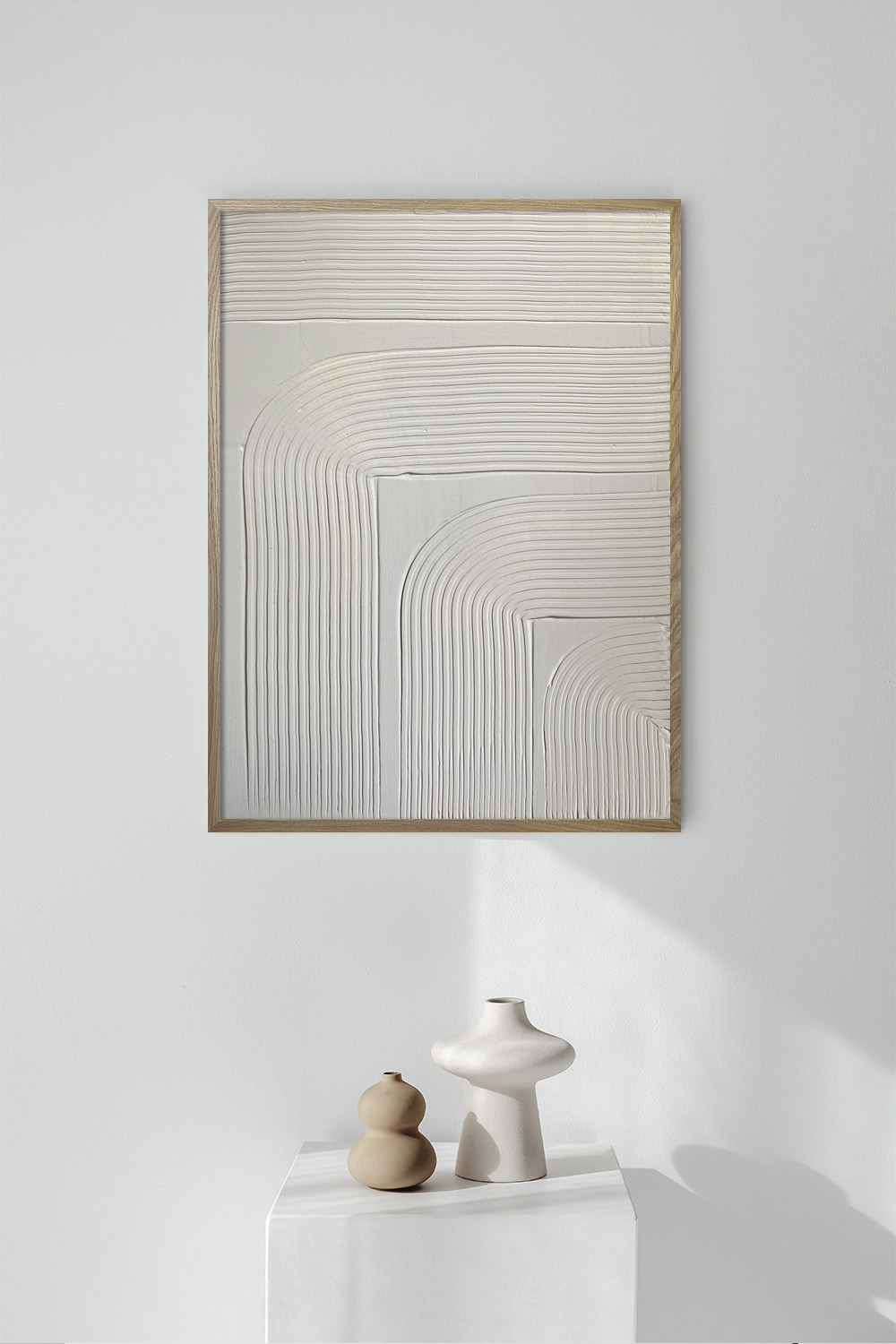 Картина для интерьера рельефная в рамке Рельеф #37