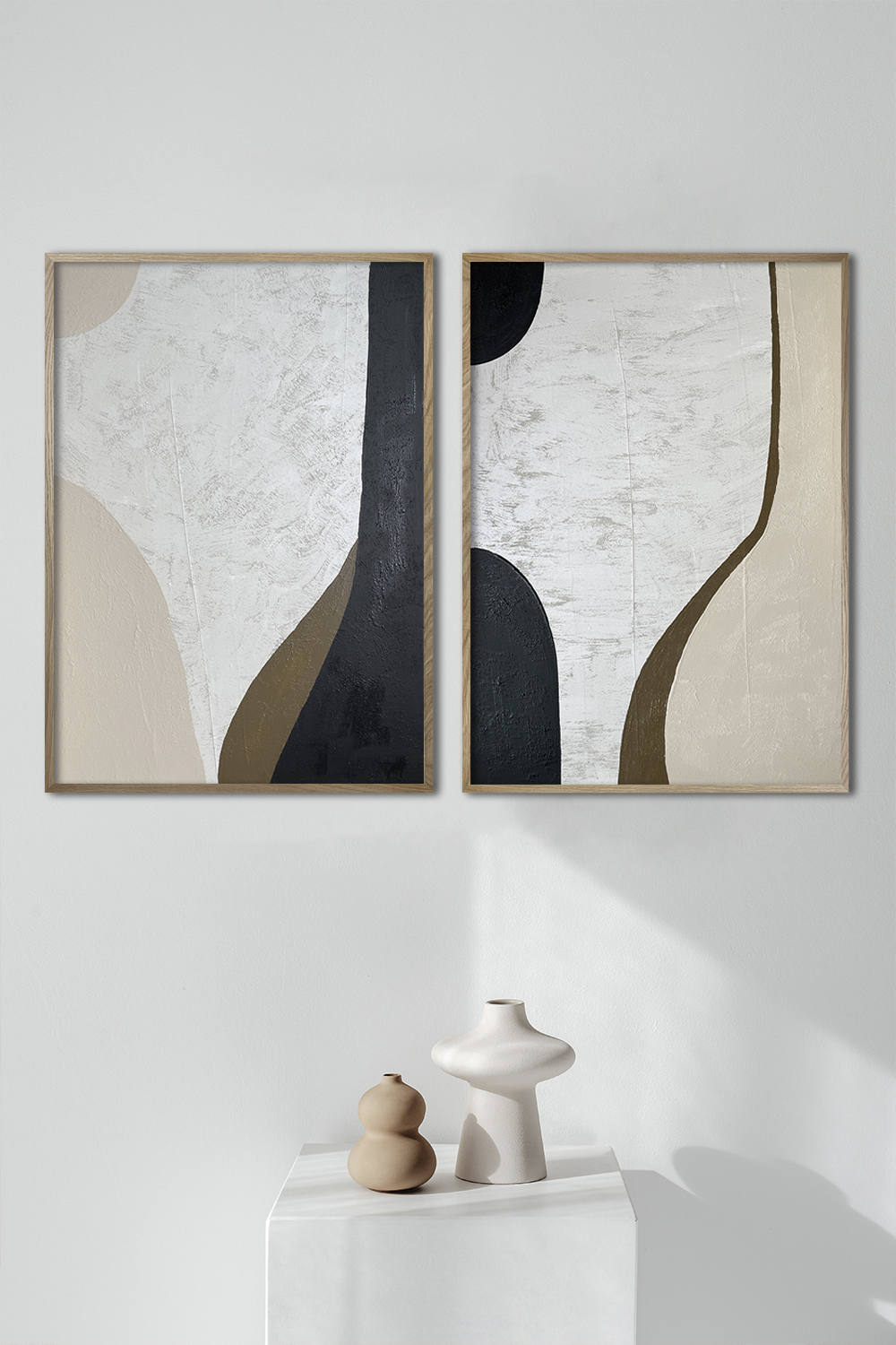 Набор из двух картин в рамках Пара #25