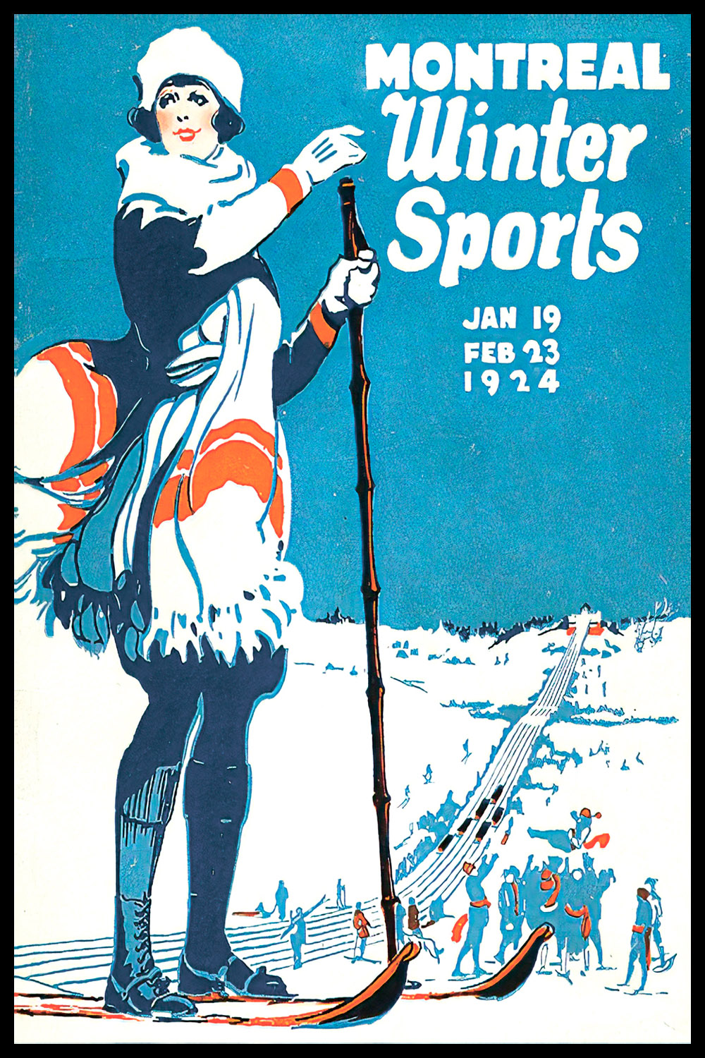 Постер Зимний Спорт 1924