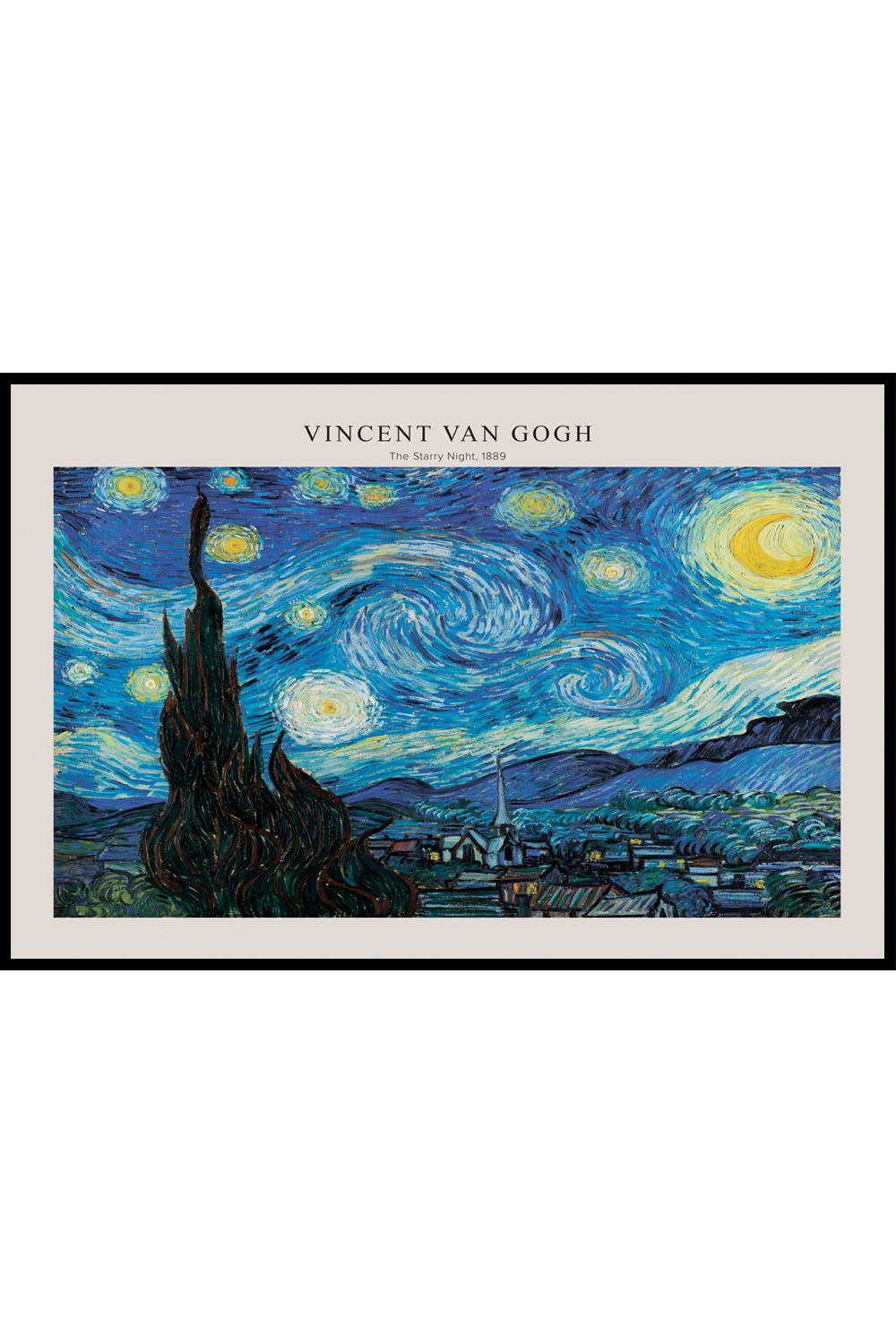 Постер Vincent van Gogh The Starry Night #2